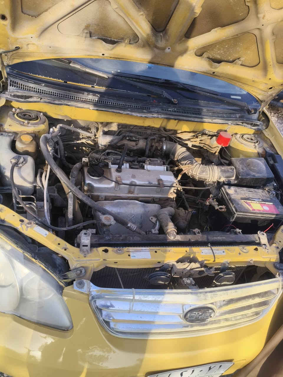 سلام عليكم بيوايدي F3موديل 13 رقم قادسيه مصفره
غرامات وهئيه مصبوغه حزام لجماليه سياره حلوه

 داخل جديد كير ومحرك شرط حداديه تخم تاير سياره جاهزه مالكها جيراني الاستفسار اتصل ***********
