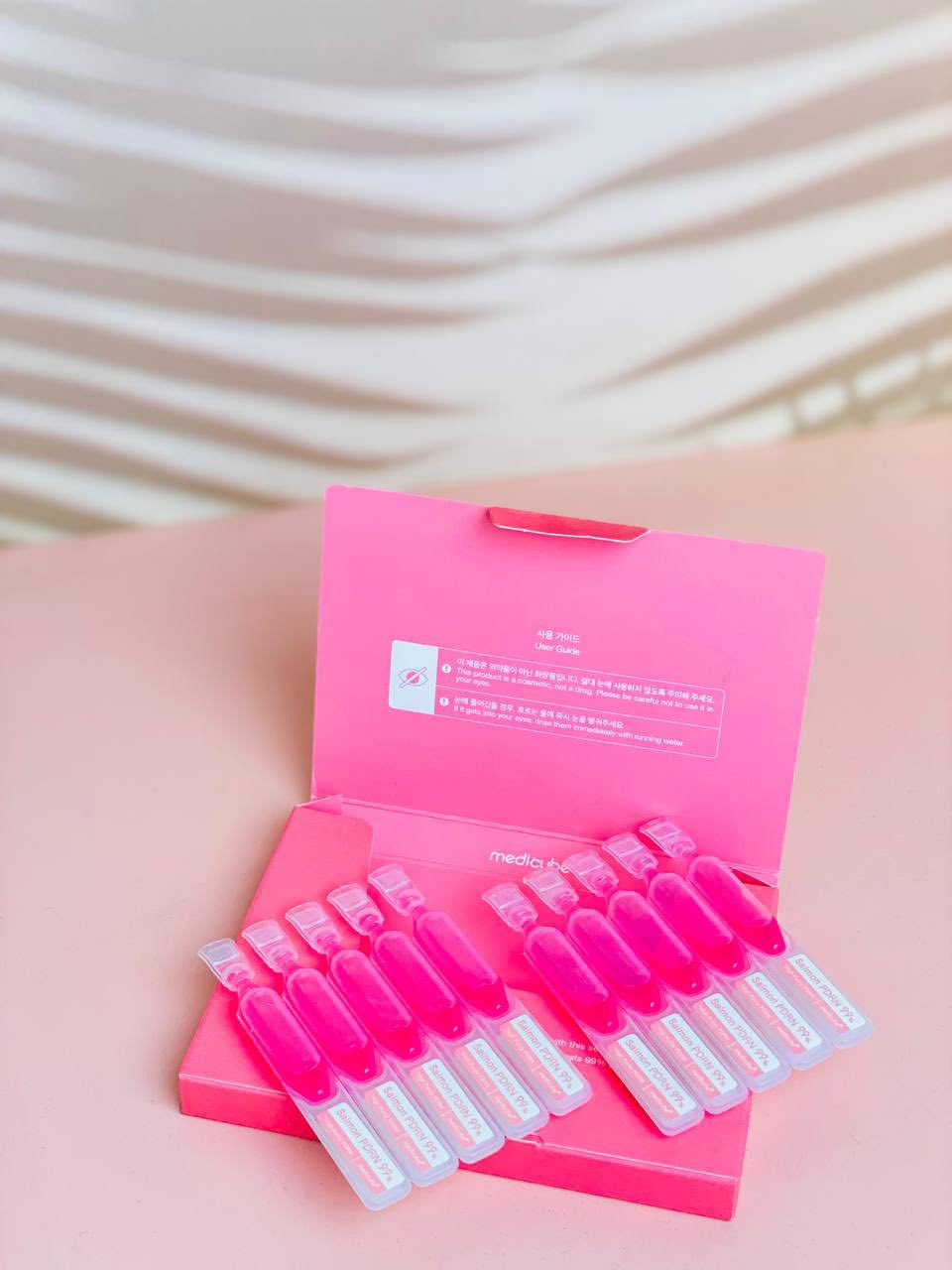 ✨💗 سر إشراقة الكوريات وصل للعراق 💗✨

أمبولات السالمون الأصلية
Medicube PDRN 99% 🇰🇷

إذا بشرتج تعبانة، باهتة، بيها آثار حبوب أو خطوط خفيفة…
هذا العلاج السريع اللي يخليها ترجع مشدودة وممتلئة ✨

🐟 مستخلص السالمون 99%
💧 ترطيب عميق من أول استخدام
✨ توهج ملحوظ
💗 يعطي امتلاء ونضارة
✔️ مناسب للبشرة الحساسة

نتيجته تبين بسرعة لأن تركيزه عالي وامتصاصه سريع بدون لزوجة 😍

📦 العلبة تحتوي 10 أمبولات استخدام يومي
🇰🇷 كوري أصلي

💰 السعر الرسمي: 45,000
🔥 عرض الإطلاق: 39,000 فقط

الكمية محدودة لأن المنتج ترند 🔥
اكتبي “أريده” أو راسلينا خاص قبل ما يخلص 💌

⸻

#PDRN
#ميديكوب
#سيروم_السالمون
#بشرة_مشدودة
#عناية_كورية


**إذا كنت صاحب هذا الإعلان وتريد حذفه لأي سبب، رجاءا أرسل رسالة إلى الدعم الفني**