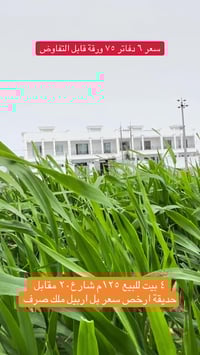 ١٢٥م • مقابل حديقة • ارخص بيت