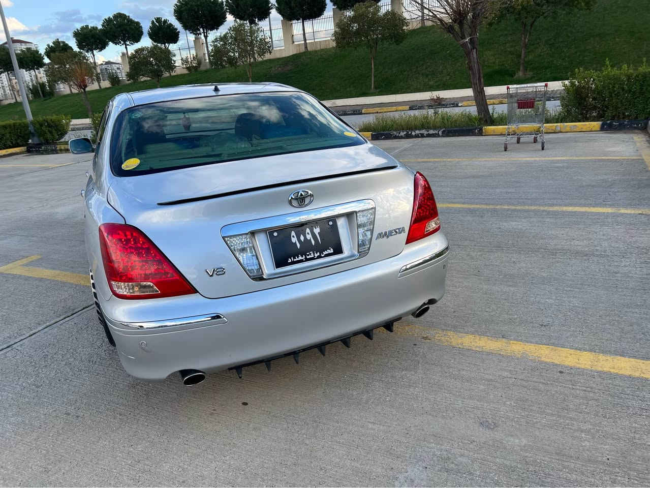 ماجێستا ٢٠٠٧ مانگی ١٠ تەنها فرۆشتن

کامل مەسروف کراو رۆنی مەکینە و گیری و دەبۆی ئیستۆپی تازەیە شفتەی مەعرەزچی نییە گشت گیانی لەسەر بیلاد ماوەتەوە چوپەکانی حور نەکراوە نەرمی بیلادی ماوە بەشەرت
تەنها یەک پارچەی بۆیاخە و موسە گێڕ و مەکینە و ئەکسلی قەترە چەوری پێوە نییە بەشەرت هی مالی خۆمە داوای ٦٥ لێ ئەکەم معامەلەی کەم
***********📞 ***********📞 السليمانية, العراق
