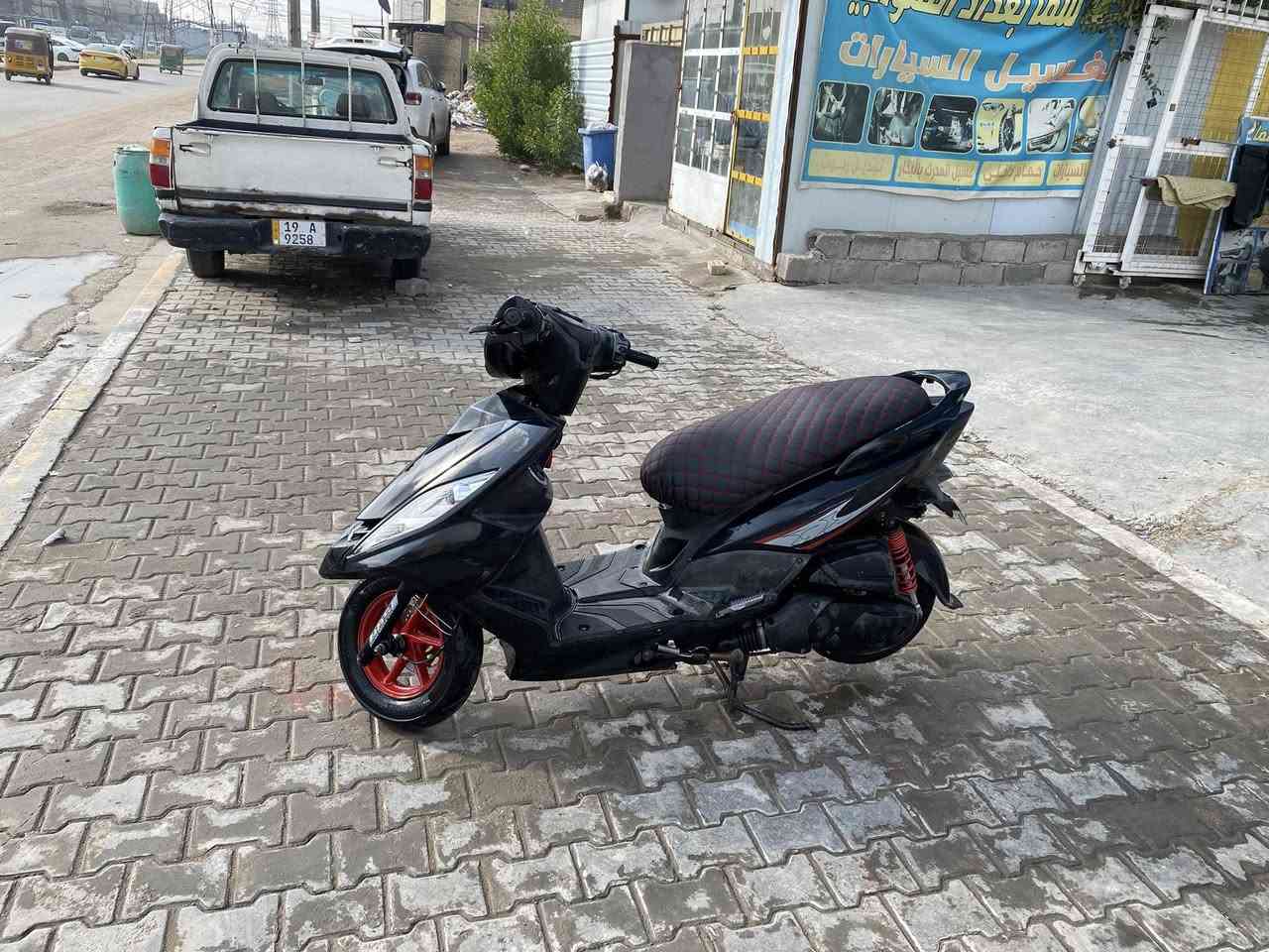 السلام عليكم جي تي ار دراجه جديده وضع بلاد شلعه معدل 
كفاله السعر ٩٠٠
مكاني بغداد الدوره
هاتف ***********
