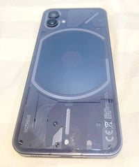 تلفون nothing phone 1 جهاز بريطاني المنشأ نظيف ومكفول ونسبة النظافة 99...