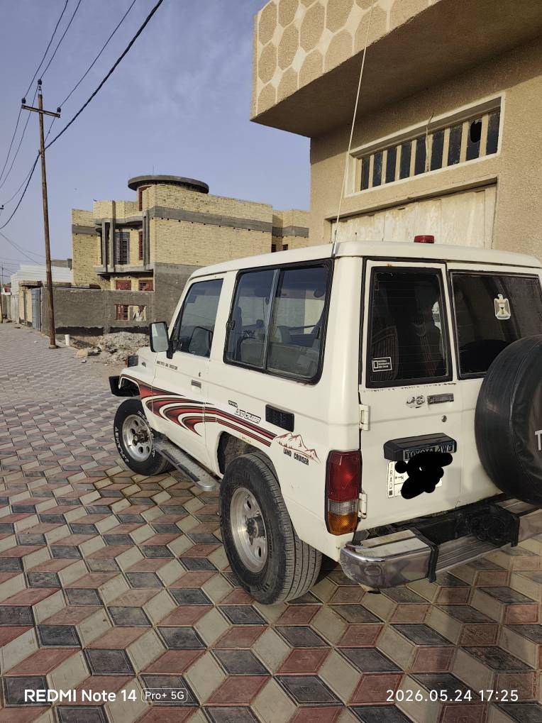 لاندكروز ربع موديل 84 مكينة 3f بخاخ رقم بغداد السيارة جاهزة كير مكينة لوكير اكسنات تبريد كله شغال سعر 55 
الديوانية قضاء آل بدير 
*********** ديوانية, القادسية
