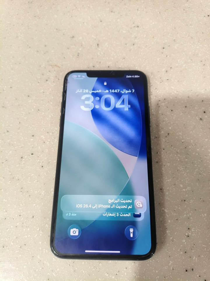 للبيع ايفون 11 بروماكس 256 لون زيتوني دبل سيم كارد بلادي لا مصلح ولا مبدل شي بطاريه 81 نظيف جدا لا طخه ولا شخطه مع محتوياته كارتونه وكيبل وشاحنه مكاني بغداد سعره 375 الف قفل 
دبل سمكارت
***********
