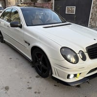 بسعر مناسب  مرسيدس w211 e350 تو ويل عليها كت e63 موديل 2008  سيارة نظي...