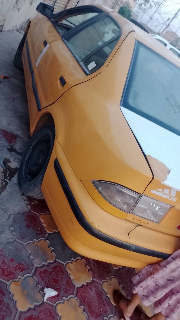 السلام عليكم سمند للبيع جاهزه مكينه وكير وحداديه كهربائيات ثاني يوم تحويل راعيها بالبصره السعر 16هيئه وغرامات ع مشتري رقم ***********
