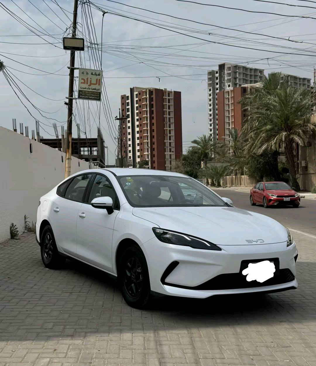 BYD سيل 5 موديل 2025 لون ابيض داخل ابيض 
بحالة الوكالة كفالة عامة وجميع ملحقاتها كاملة
رقم كربلاء دولي بأسمي تحويل مباشر 
السعر 20 مليون و150 الف عراقي وبيها مجال بسيط
مكانها كربلاء ***********
***********

