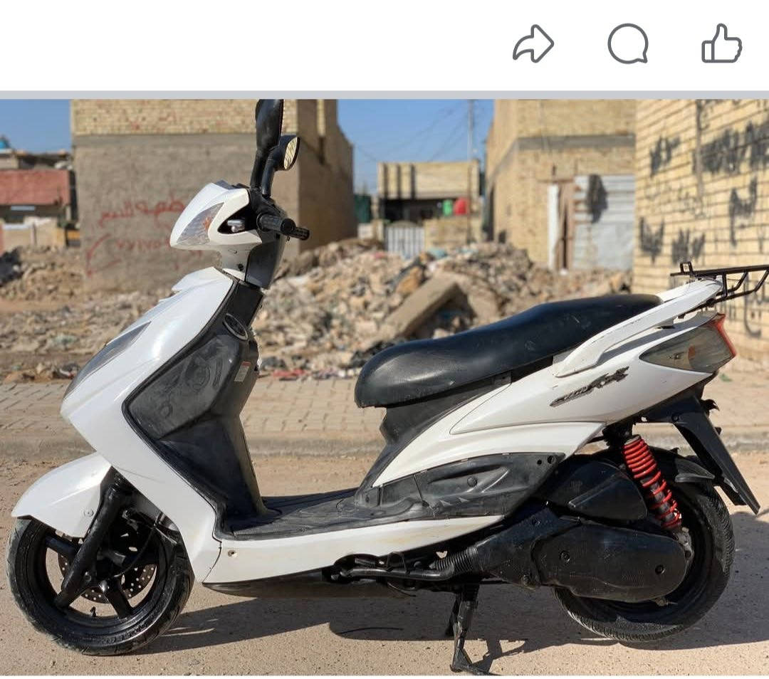 سكنز فحل نوزل خطين دراجه حلوه خير من الله نظافتها 90./.العنوان الحسينية السعر ٦٠٠ وبيها مجال حك الجيه *********** فقط واتساب
