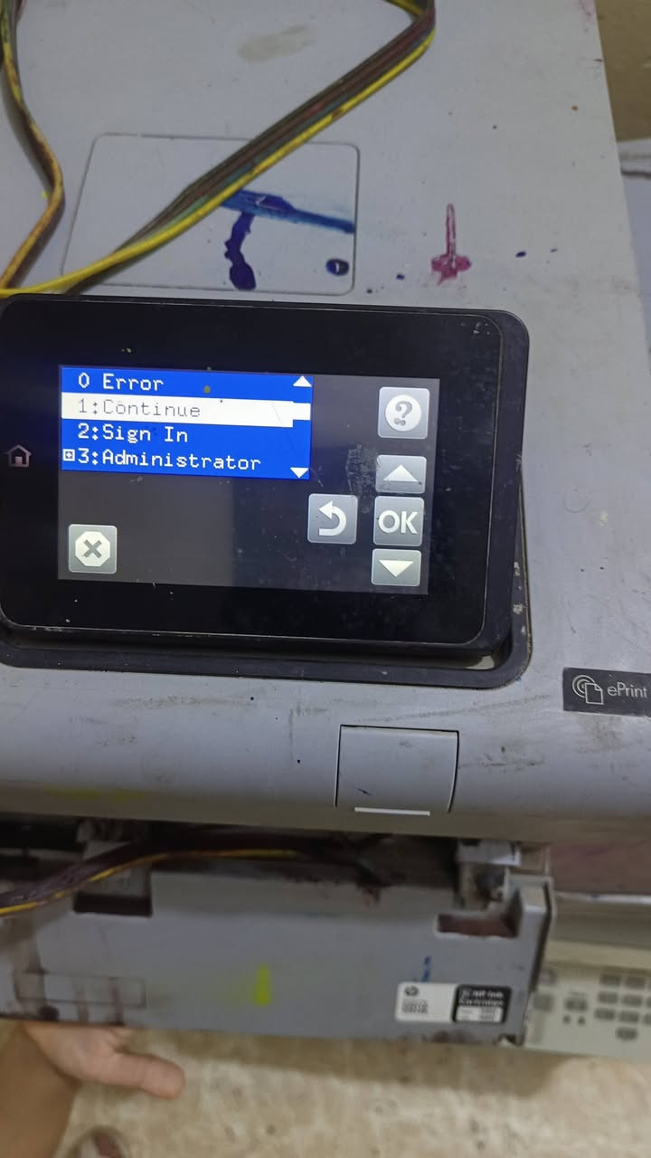 طابعه hp x555
تفاصيلها الكاملة بالفديو
قيم سعرها 
متوفر توصيل
البصرة قضاء المدينة
***********
