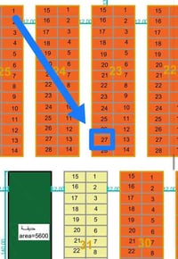 مجمع النخيل السكني • 200م • صف الركن