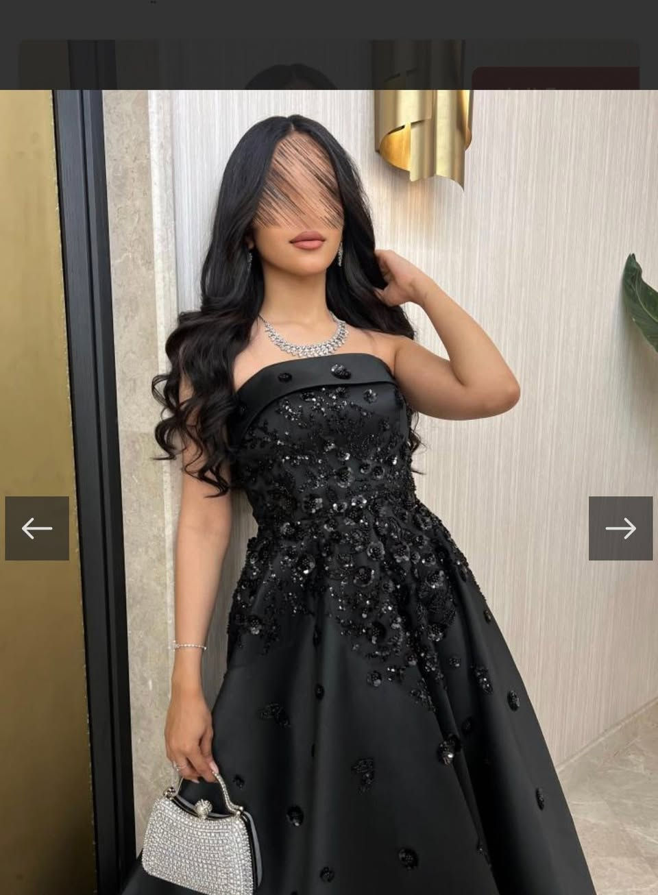 فستان سهرة
لبسة وحدة بحال لجديد 
بلبس مقاسات ٣٨/٤٠/٤٢
للبيع بسعر الايجار


**إذا كنت صاحب هذا الإعلان وتريد حذفه لأي سبب، رجاءا أرسل رسالة إلى الدعم الفني**