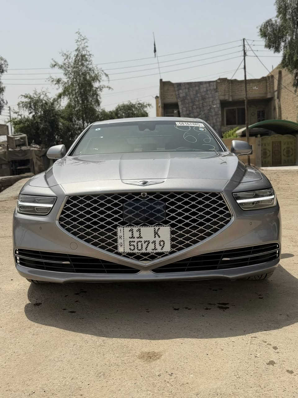 الســلام  عليـكم
🥇المـايــباخ الكــوريه للبـيع😍

GENESIS G90 2021 . اللون ذهبي شمباني

رقم بغداد الجديد تحويل ثاني يوم 

الضرر الجاملغ الخلفي بارد فقط 

فول 1/1

الموصفات:
رادار امامي
رادار خلفي 
رادار جانبي
بصمة
فتحة سقف
4 كامرات 360 درجة جانبية وخلفية وامامية
حساسات امامي خلفي
كشنات جلد 
كشنات حضن
كشنات امامي تدفئة تبريد
كشنات خلفي تدفئة
ماوس امامي يتحكم بالشاشة بالكامل 
شاشة اعطال 
سايد بريك دكمة  
ماوس خلفي 
الدواخل كله مطعمة صاج 
سقف كنتارة بلادي 
جميع البيبان شفط 
جنطة كهرباء 
كشنات خزن ميموري كشن السائق وكشن الراكب 
تدفئة ستيرن
بردة خلفية مال الجامة الخلفية
وبردات بل أبواب الخلفية تحكم بيهم كهربائي
شاحن لاسلكي
تبريد لمس
دشبول داتاشو 
قطعتين تبريد 
مرايا تعتيم 
تدفئة مرايا جانبية
انارة داخلية متغيرة
DVDاقراص 6جنجر
اوتو هولد
GPS خرائط
5وضعيات قيادة
جميع لايتات السيارة led
تحكم ستيرن جهتين 
ستيرن كهرباء
قيادة ذاتية 
تحديد مسار
كشنات كهرباء 
ويل تو سايز
طياره ارضيه استجابة كلش قويه
وباقي الموصفات المعروفة
محرك 5.0 8 سلندر 
السيارة استيراد شخصي اني مستوردهة على ايدي ورقمتهة 
المكان بغداد
رقم الهاتف ***********
