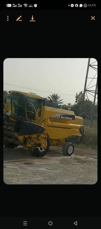 حاصدة ٢٠٠٣ هايدرو خمسة بلم دبل درام طبلة ١٧ فوت عداد العمل ٣٢٠٠ ساعة ا...