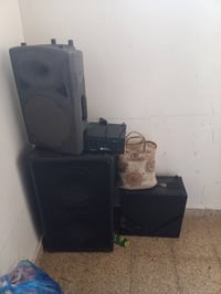 سستم كامل مكسر جاسكو+سماعه3+مايك 2+ استاند2+ رافع قدره السعر كامل 700و...