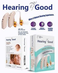 Hearing Good • جهاز مساعدة السمع • سماعات اذن • تقليل الضوضاء • ضعف ال...