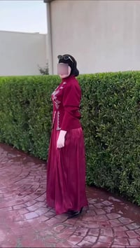 فستان أنيق • خامة اوركنزه • مطعم دبل ايطالي