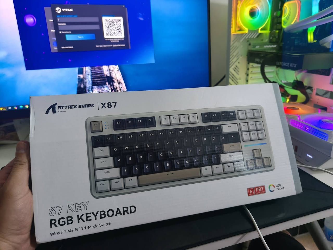 مساء الخير ♥️
متوفر هاي القطع نظافة وضمان والسعر مناسب ونهائي 💚

Lexar M.2 NM620 1TB GEN3
السعر قفل (100)

SSD Pioneer 120gb
السعر قفل (20)

Keyboard Attack shark x87
بلوتوث + وايرليس + واير مستخدم جدا قليل (40) قفل

ميز كلش نضيف 120*75 بي RGB سعره قفل (70)

لايت بار اخو الجديد سعره قفل (25)

مكاني بغداد الحرية متوفر توصيل ***********
