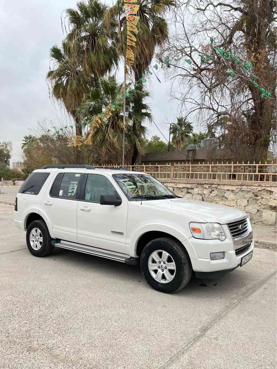 🚗فورد اكسبلور موديل 2008 خليجي شة ريكه نيڤا گيرومحرك شرط مواصفات جامات مرايه كهربائيه قوفل مركزي بيلدي دبل اكسل لايتات زينون تاخم ويل تايه بيلدي ABSتبريدحاروباردشغل تاخم تايرات جديد صدر كول جديد كهربائيات عام شغال مابيه نقص سيارة مابيه صبوخ كلين ومآبيه ضرب و بدون شخط عام جديد سنوي جديد راقم جديد و شرط تحويل وواكال وخرامات سيارة بسمي سعرة 103$بيه مجال ☎️📞*********** كركوك, العراق
