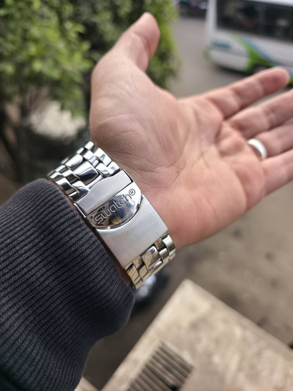 بسم الله ما شاء الله عرض للبيع ساعة سواتش ايرونى كورونجراف سويسرى اصلى مقاس ٤٧ تعمل بكفاءه ب٣٠٠٠ جنيه لاول حاجز ويوجد شحن للمحافظات او التسليم فى المكتب امام محطه مترو كليه الزراعه شبرا للتواصل 01063430009


**إذا كنت صاحب هذا الإعلان وتريد حذفه لأي سبب، رجاءا أرسل رسالة إلى الدعم الفني**