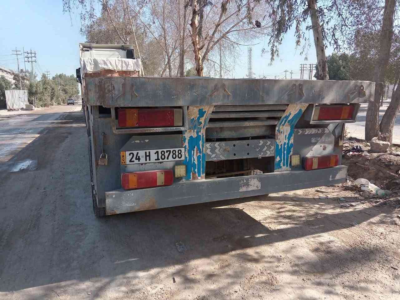 السلام عليكم 
لبيع عربانه فلات حداديه 
4دناكير 14 شاصي 16 مكفول 
طول 12.5
تخم تاير جاهزه لعمل 
لستفسار ‏ ***********/‪***********‬‏ سيف الدين 
مكلف بل  نشر
