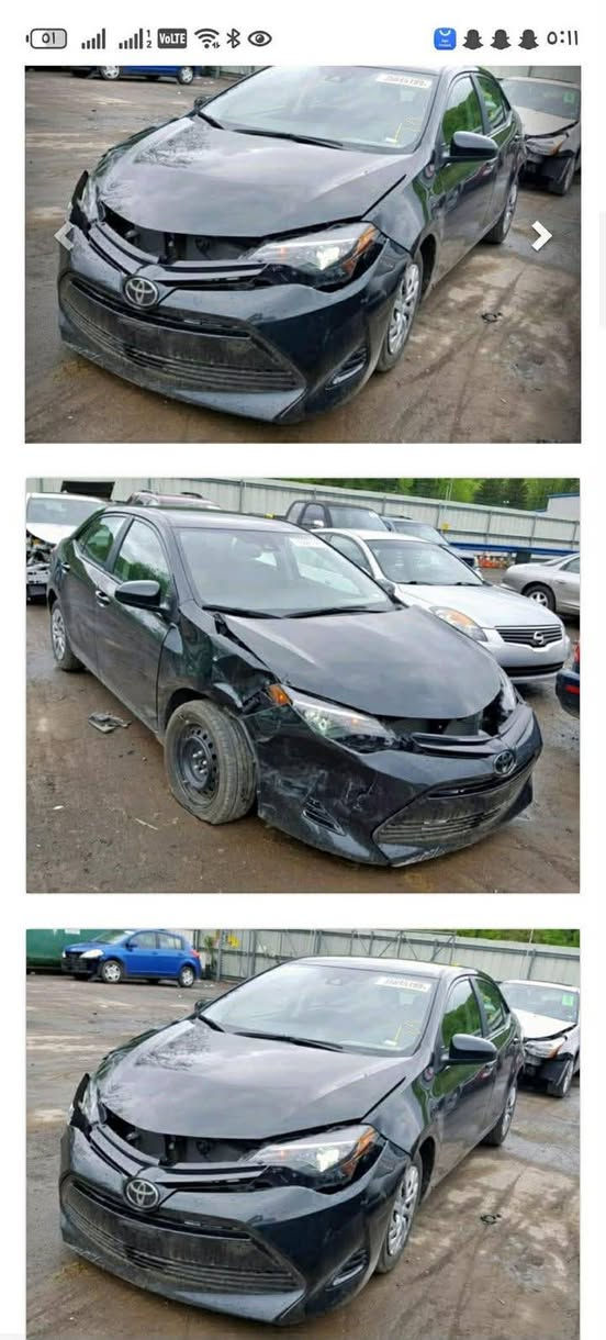 السلام عليكم
سياره للبيع كورلا موديل ١٨  نضيفه جدا 

وارد امريكي رقم  انكليزي مكان سياره بغداد 

ضرر جاملغ امامي مبدل بامريكا 

يوجد سونار  وصور الحادث السعر 145 
 للاستفسار اكثر  ‏

‏‪0772 971 1854‬‏//// ***********
