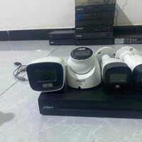 مجموعة كامرات 2 ميكا مع ديفي ار 16 جنل دهوا اصلي مع هارد تسجيل 500 كيك...