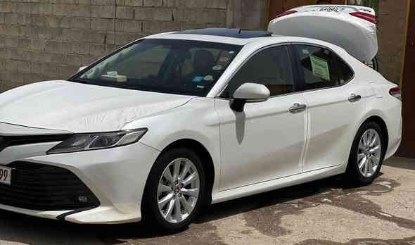 السلام عليكم 
تيوتا كامري2020 خليجي
وكاله شركه  ساز ✅
رقم بغداد مميز هزه ورقم جديد انكليزي جاهزه 
سنويه ب اسمي تحويل مباشر 
المواصفات 🟥
محرك 2.5 بنزين 🛡🇯🇵
بصمه ابواب وتشغيل 
فتحه سقف
حساسات امامي خلفي 
شاشه
كامره 
لايت زينون 
برده خلفيه 
شحن واير ليس 
تبريد قطعتين 
فول تحكم ستيرن 
كشن السائق كهرباء 
وضعيات قياده /ايكو / نورمل / سبورت
سايد بريك دكمه 
نظامين غاز و بانزين
وبعد بيها مواصفات 
جديده جدا سعرها معقول بلعافيه ع الياخذها 
 
رقم صاحب السيارة 
📞 ***********
‏☎️ ‭***********

السعر :: اطلبه بالتعليقات يصلك خاص 📩

#ادارة_الصفحه ⚡

ملاحظه / 🔴
مدير الصفحه غير مسؤول عن بيع وشراء واصوليات السياره نحن صفحه لعرض السيارات فقط.
