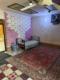 بيت تجاوز الجبل قرب بيت عامر كدر  شارع عريض لين عدل  مساحه 130 طابقين ...