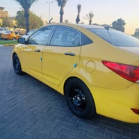 السياره اكسنت للبيع موديل 2014سياره فقط جاملغ حادثها بدون دواخل السيار...