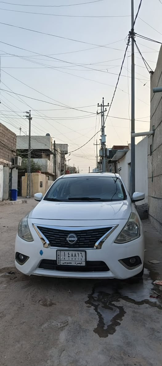 سلام عليكم نيسان فيرسا للبيع كفاله عامه من دعاميه للدعاميه مديل 18 سياره كير عادي  حيل جديده وع ايدي شرط حته الحداديه مكفوله قطره مال زنجار ما بيه تخم تاير حداديه حداديه تبريد شرط تحويل هزه جديده وكلشي مكمل كبل بسمك مكاني بصره سعر 88وبيه مجال ***********
