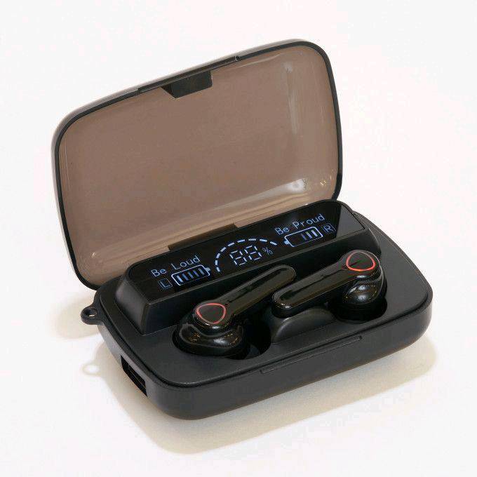 سماعات M19
ايربود m19
✅ تعمل السماعة 6 ساعات متواصلة.
✅ يمكن شحن السماعة بالعلبة الخاصة بها من 10 الى 12مرة
✅ مقاومة للمياه والتعرق رائعة جدا للرياضيين.
✅ تعمل باللمس وعازلة للضوضاء بنسبة %98.
✅ تحتوى على بور بنك power Bank سعته 3000 مللي امبير.
✅تستطيع من خلال السماعة شحن الهاتف الخاص بك في حالة الطوارئ
✅ ممتازة للببجي والألعاب بتقنية 8D. 🎮
✅ يمكن اجراء المكالمات بسماعة واحدة.
✅ تشغيل وايقاف وتغيير الموسيقى 🎶
✅ الرد ورفض المكالمات.
✅ تعمل على بعد 10متر من الموبايل.
✅ تحتوي على كشاف (فلاش) طوارئ
✅ تدعم الاندرويد وال IOS
✅ شاشة LED لعرض مستوى شحن الصندوق والسماعات كل واحدة

السعر 16,000
للحجز والاستفسار التواصل واتساب ***********