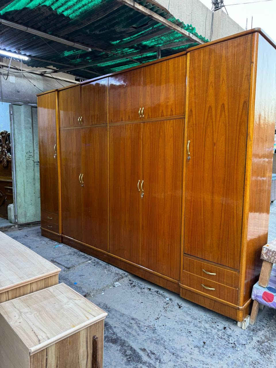 السلام عليكم معرض الشويلي لنجاره والأثاث 
غرفة مستخدمة 6 ابواب طابقين ملحق

داخل والخارج صاج طبيعي

حلوة ومرتبة وناعمة ومناسبة 

الأولوية للأسرع بالحجز 

‏التوصيل والشد رمزي إلى جميع محافظات العراق

‏خدمة استبدال الغرف العراقية القديمة بغرفة جديدة مع الاتفاق على الفرق
العنوان بغداد الامين ثانيه للحجزوالاستفسارعلىالارقامالتاليةاو واتساب(***********) بغداد, العراق
