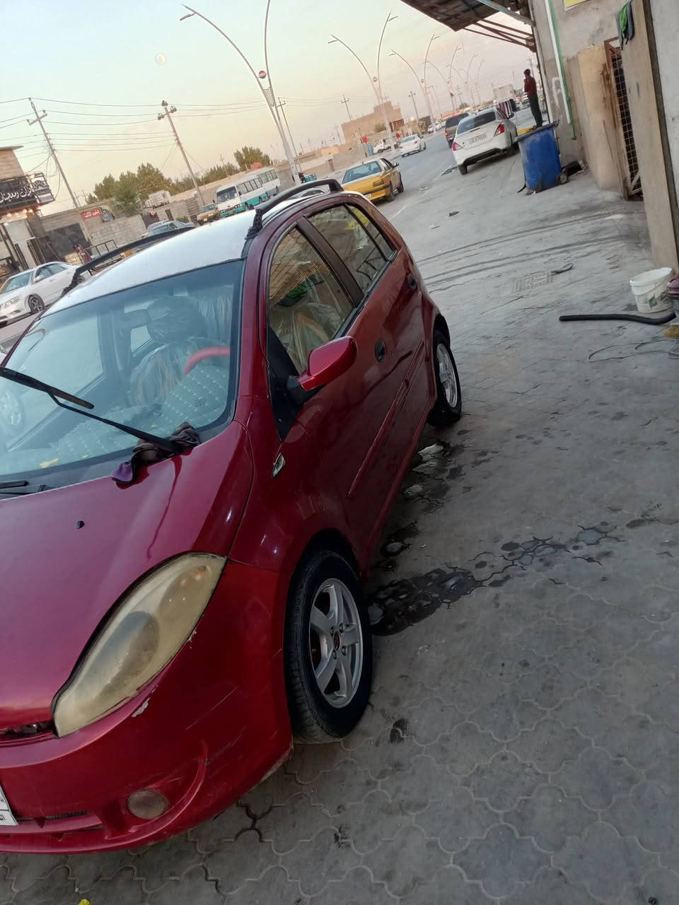 السلام عليكم شيري اي وان موديل ٢٠١٣السياره حلوه مثل مابل صوره السعر ٢٥ وبيها مجال مكان السياره بصره الزبير ***********
