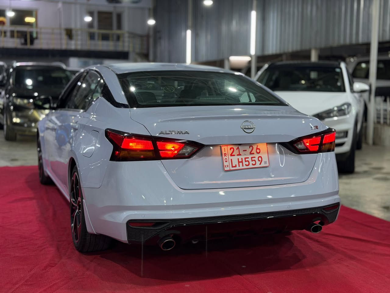 نيسان  التيما 2024 SR

لون سمنتي مميز
اقل من شبر جاملغ خلفي مع pdr صبغ مع صندوق اقل من شبر
ماشيه ٤٤ الف
بجم كبس 
بدون ايرباك
السعر ١٧٢ ورقه 
مكان سياره كركوك
***********
رقم شاصي موجود ويا منشور
