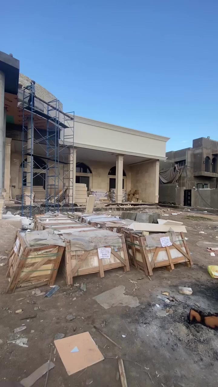 من اعمالنا
كل ما هو جديد تغليف واجهات منازل وبنايات 
بمادة الفلين التركي 
مواصفات وخصائص هذه المادة :
1- عازلة للحرارة
2- ضد الحريق
3- مقاومة للماء والامطار 
4- مقاومة ومناسبة للضروف البيئية 
هذه الالواح والنماذج هي مبطنه من الداخل بالفلين ومغلفة بطبقة رملية خاصة ذات خصائص مميزة تمكنها من الصبغ بجميع انواعه والوانه 
نتمنى ان تنال اعجابكم  
للاستفسار يرجى الاتصال على الارقام التالية :***********
