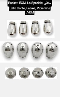 فوهات بخار • ماكينات الإسبريسو • صنع إيطالي