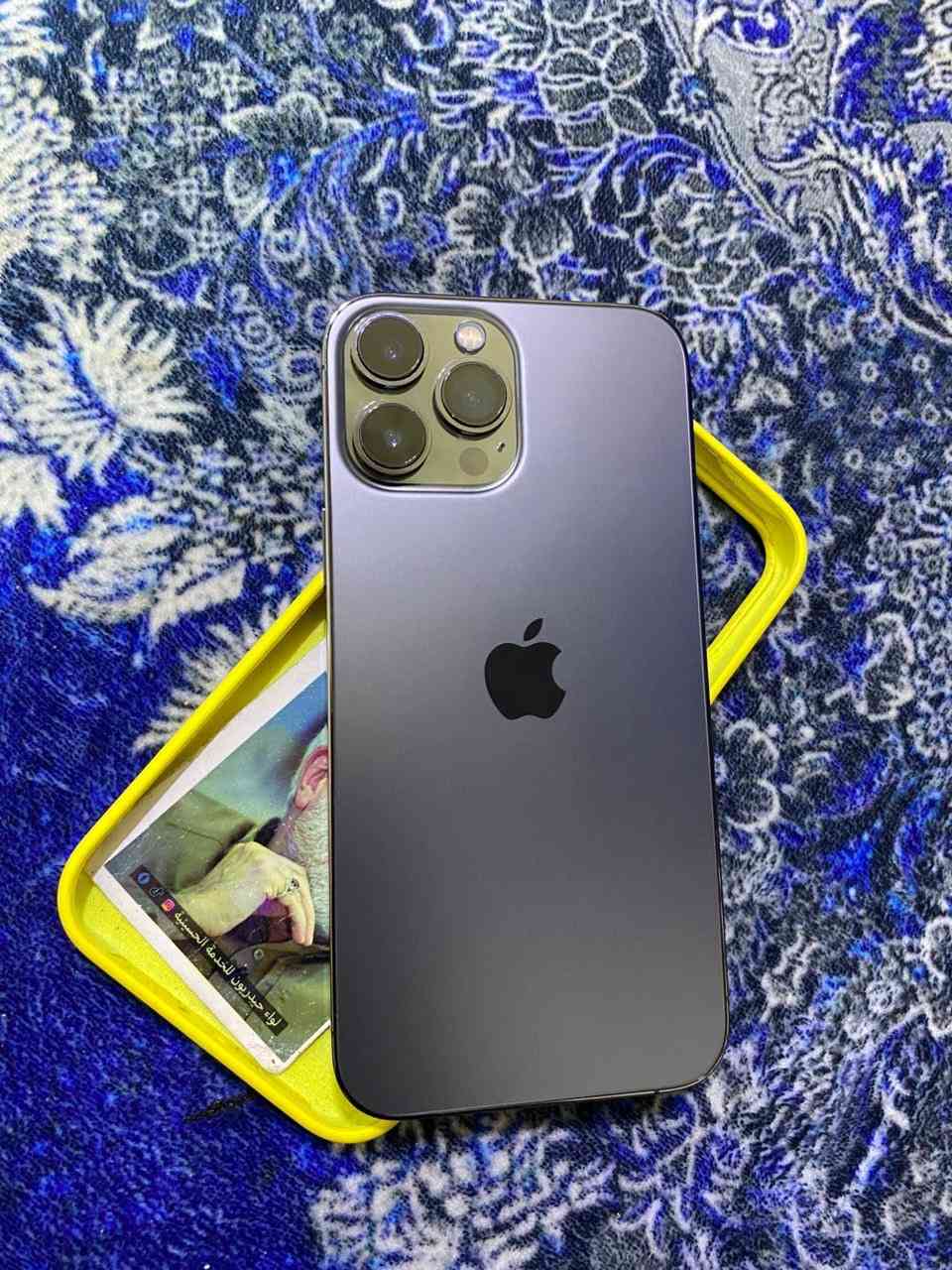 ‏سلام عليكم 13 Pro ماكس جهاز كله نظيف بطارية بلادي 80 ما مصعد ولا مفتوح￼ السعر 700 الرقم ***********♥️
