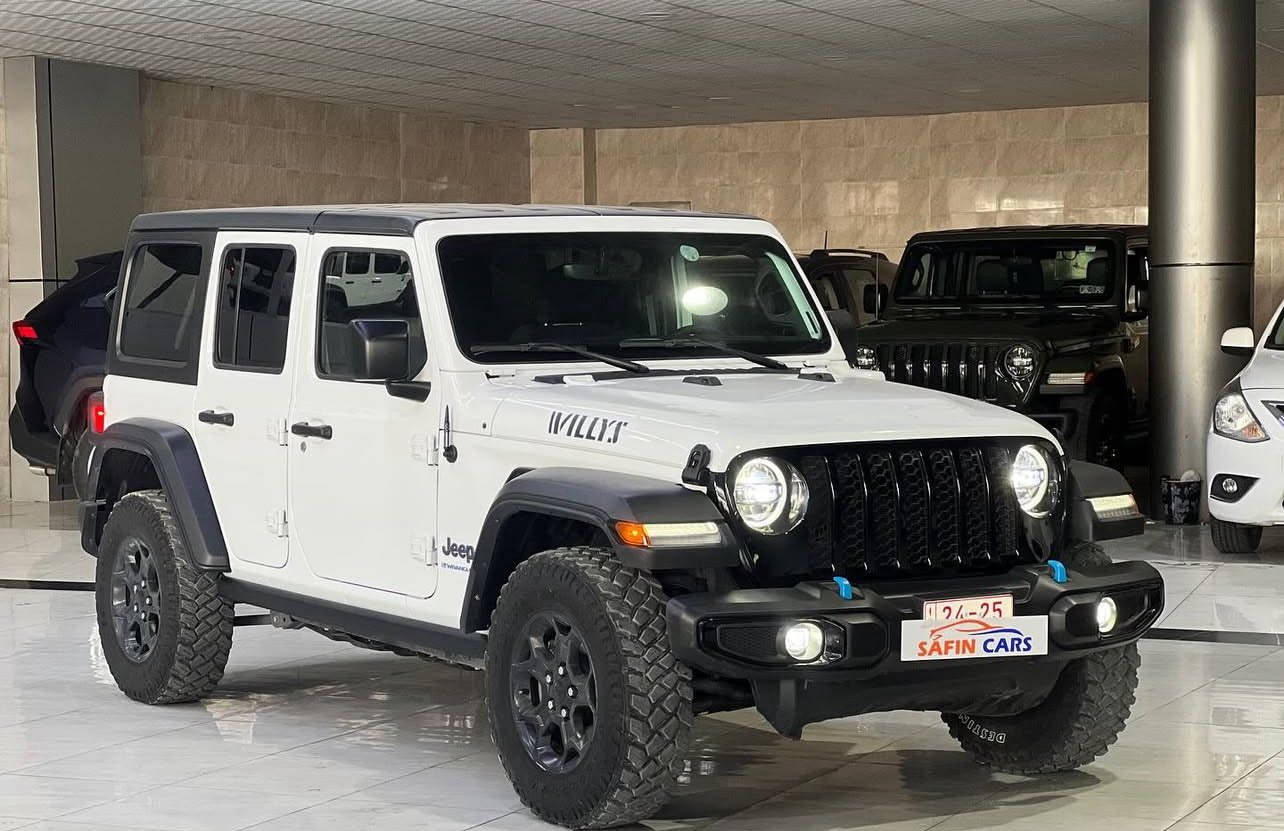 Type: JEEP WRANGLER WILLYS 4XE
Model:2023
KM:22000
Prices:28500$
JEEP WRANGLER WILLYS 4XE 
موديل:2023
كيلومتر: 22000
سعر$28500
TEBB
مكان سيارة. دهوك
***********
