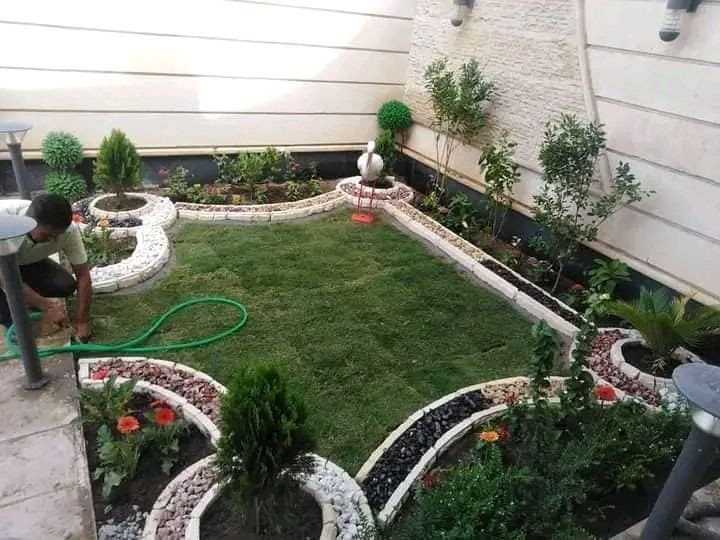 عمل وتنفيذ جميع انواع الحدائق المنزليه للتواصل***********
