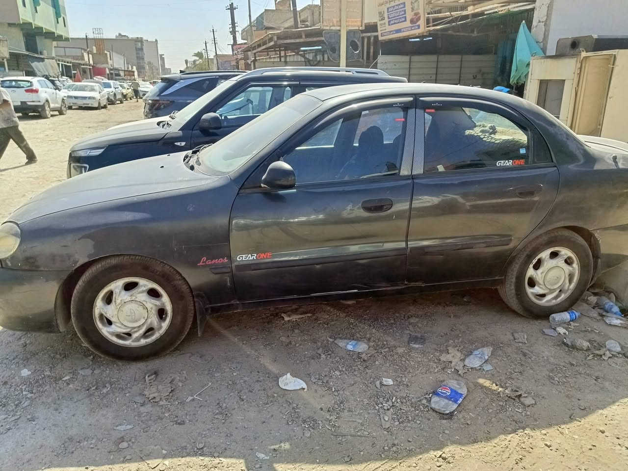 دايو لانوس كير عادي رقم جديد كير مكينة ممتاز سيارة ممعمرة ومابيها خياسات تايرات الامامي جدد والخلفيات عل نص باتري جديد بلكارتون صدر جيد رقم بغداد انكليزي  بسمي السعر المطلوب 33بيها مجال للطيبين شي قليل للاتصال *********** ابو سيف
