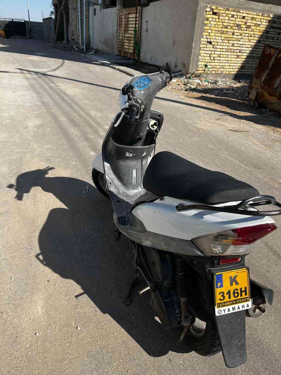 سلام عليكم دراجه ماكس قجمه للبيع دراجه حلوه ونضيفه شوفت عينكم وناعمه مفتوحه مره وحده كهربائيات كله شغاله السعر 575 وبيها مجال للشراي رقم***********
