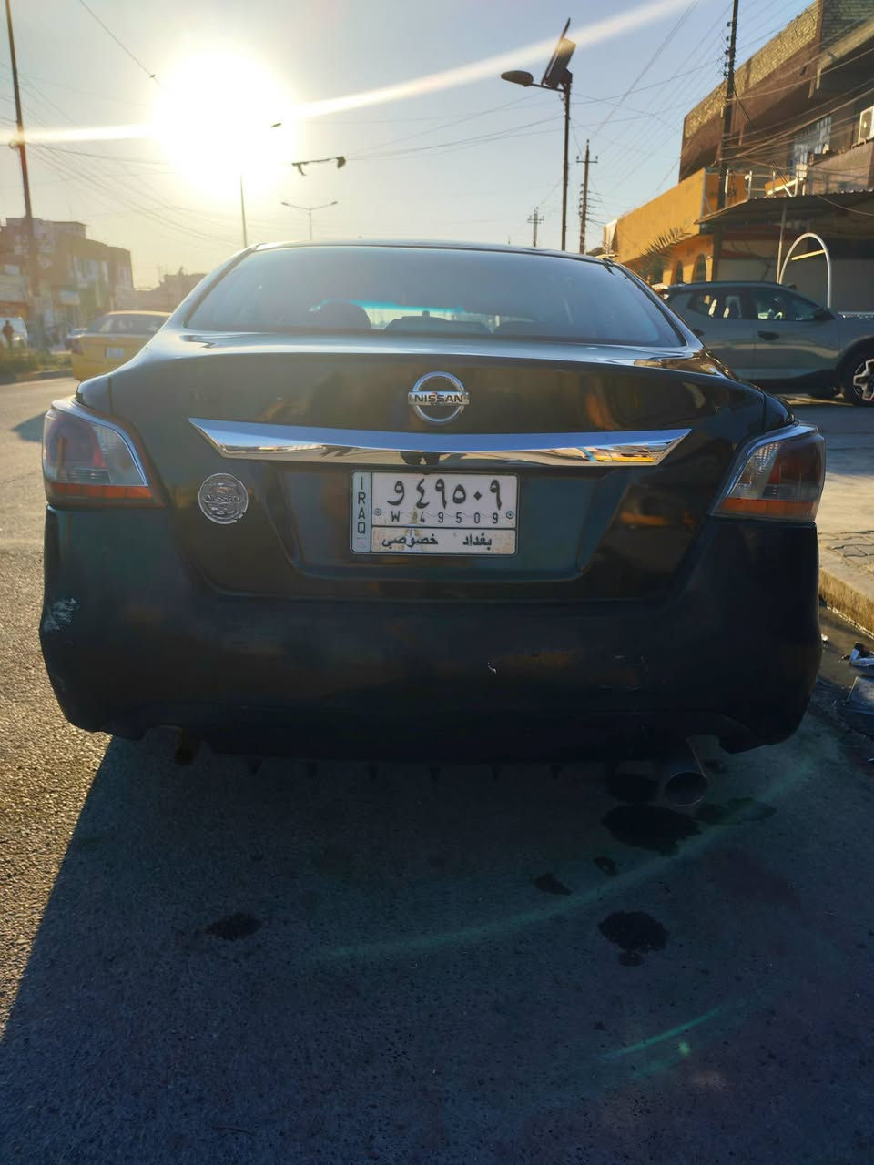 بسم الله الرحمن الرحيم
نيسان  التيما موديل 2013 كير محرك مكفول حجر صالنصه شركه تبريد شغال رقم بغداد صبغ بلاد تبريد شغال فقط كويل تبريد يحتاج تغير سياره نصبه تحفه بجم كبس حادث جاملغ خلفي الايمن فقط 
سعر 98ورقة وبيها مجال للشراي
 مكان سياره بغداد الحسينية الراشديه


**إذا كنت صاحب هذا الإعلان وتريد حذفه لأي سبب، رجاءا أرسل رسالة إلى الدعم الفني**