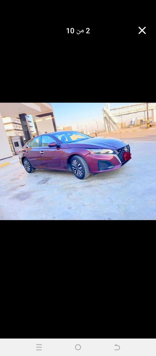 السلام عليكم نيسان التيما موديل 23 رقم اربيل الدولي جديد مواصفات السياره SV حادث السيارة مذكور بل منشور سونار موجود سعر 160هذا رقم*********** صاحب السيارة
