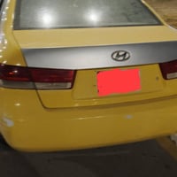 سوناتا للبيع موديل 2007بيه صفحة اليمنه ضربه وتبديل 2بيبان السياره حلوه...