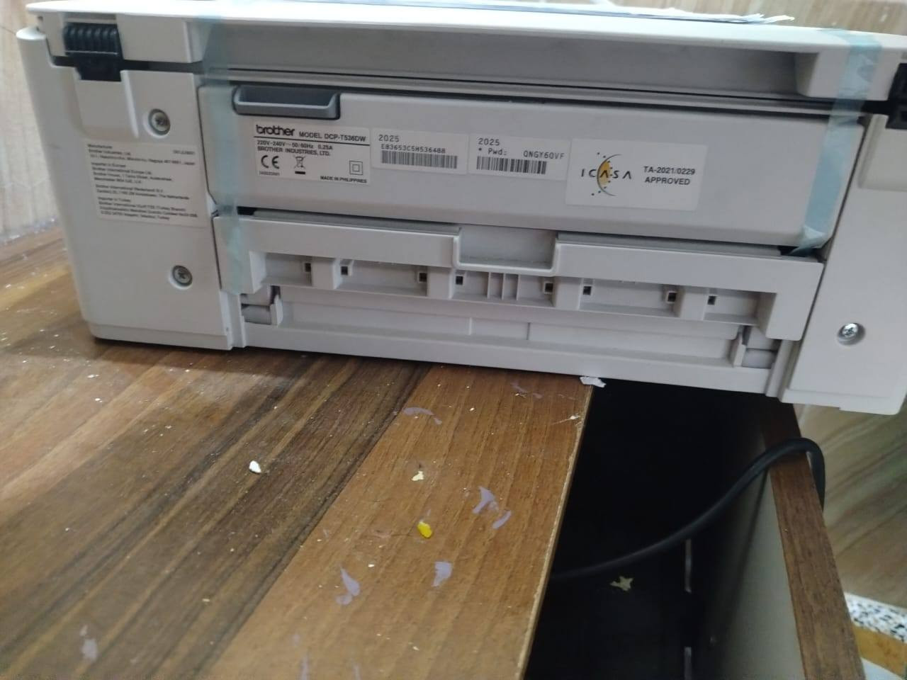 السلام عليكم
للبيع طابعة مستعملة نوع برذر 
مواصفات .
تدعم طباعة على الوجهين
خزان حبر داخلي 
جودة تصوير عالية 
للاستفار عن السعر خاص


**إذا كنت صاحب هذا الإعلان وتريد حذفه لأي سبب، رجاءا أرسل رسالة إلى الدعم الفني**