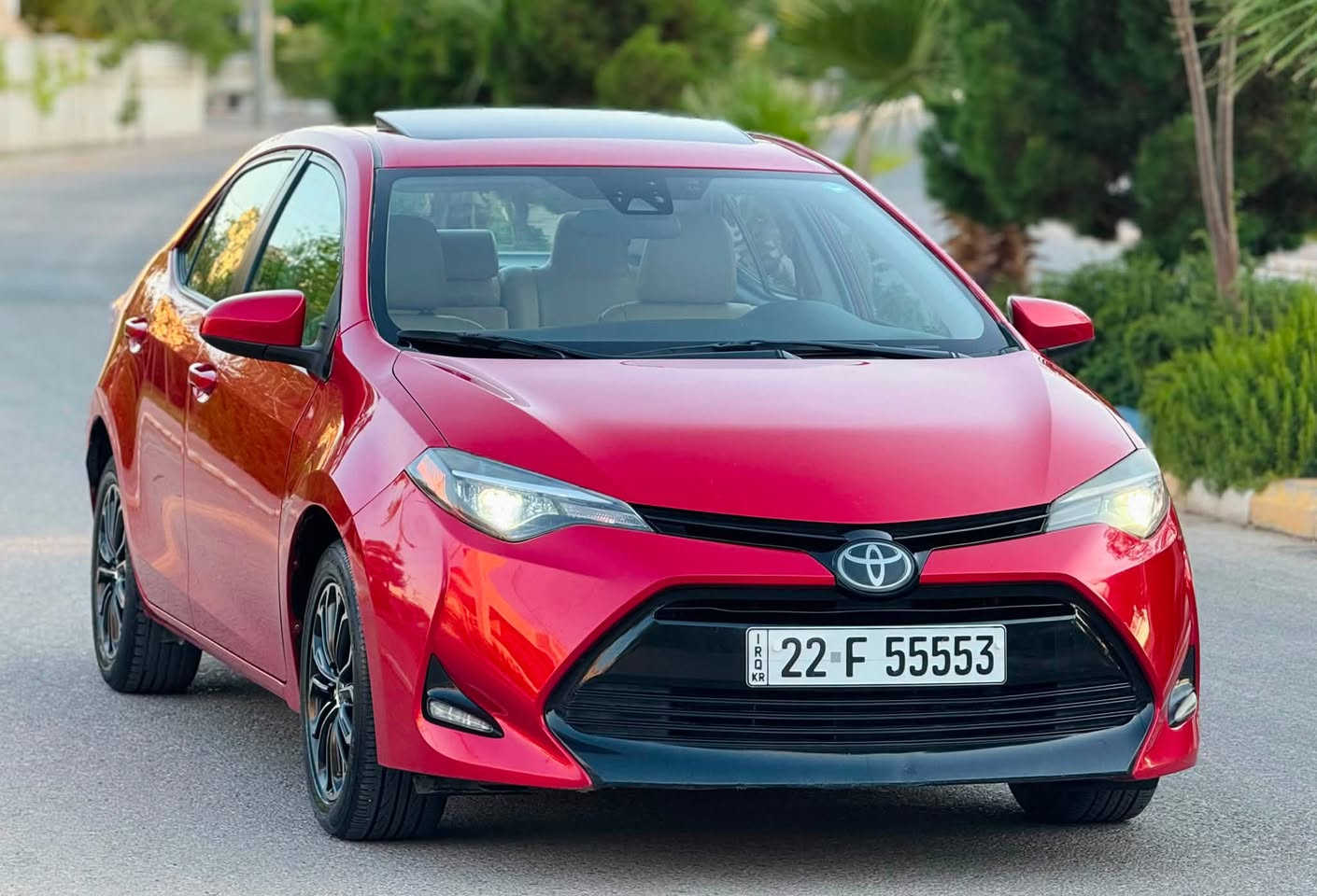 سلام وعليكم
كورلا 2018 Le فول
محرك 1800
ماشيه 77 ميل
بجم كبس
فتحه 
كشن هيتر 
داخل لونين كشنات جلد
تحكم ستيرن
صدر جديد 
تخم تاير 
الرقم :اربيل بسمي تحويل او وكاله 
كير محرك صدر ردار حجر كفاله 
الضرر : جاملغ صبغ باب جاملغ مبدل بلادي
سونر مرفق مع الصور
السعر :133
المكان : ديالى خانقين
اللاستفسار : ***********
