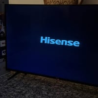 تلفزيون hisense اصلي  مستعمل نظيف جداً   يدعم 4k UHDحجم 50"  سمارت يوت...