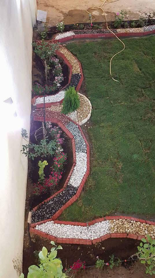 زراعة النباتات🌾🌴🌱والازهار وقص الثيل
وعمل الديكورات والتصاميم،الحديثة للحدائق،وعمل وسياجات BRC وسياجات الحدائق، بواسطة الاحجار الملونة والاشتايكر والحلان  ،
ونعمل على تصميم الشلالات 💦والنوافير.⛲ للتواصل *********** وتساب
