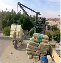 ونش تصعيد • مواد بناء