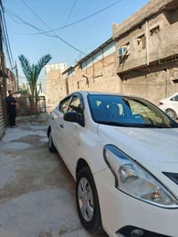 نيسان صني هندي موديل2017 رقم اربيل باسم شركه سنويه ساقطه بدون صبغ وتبد...